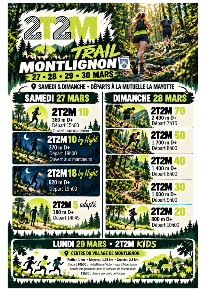 Affiche 2T2M 2026